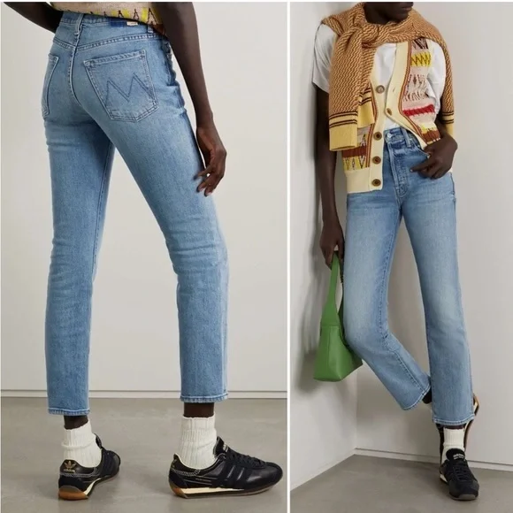 Mother Jeans High Waisted Hiker Hover Free & Wild - Picture 2 of 11